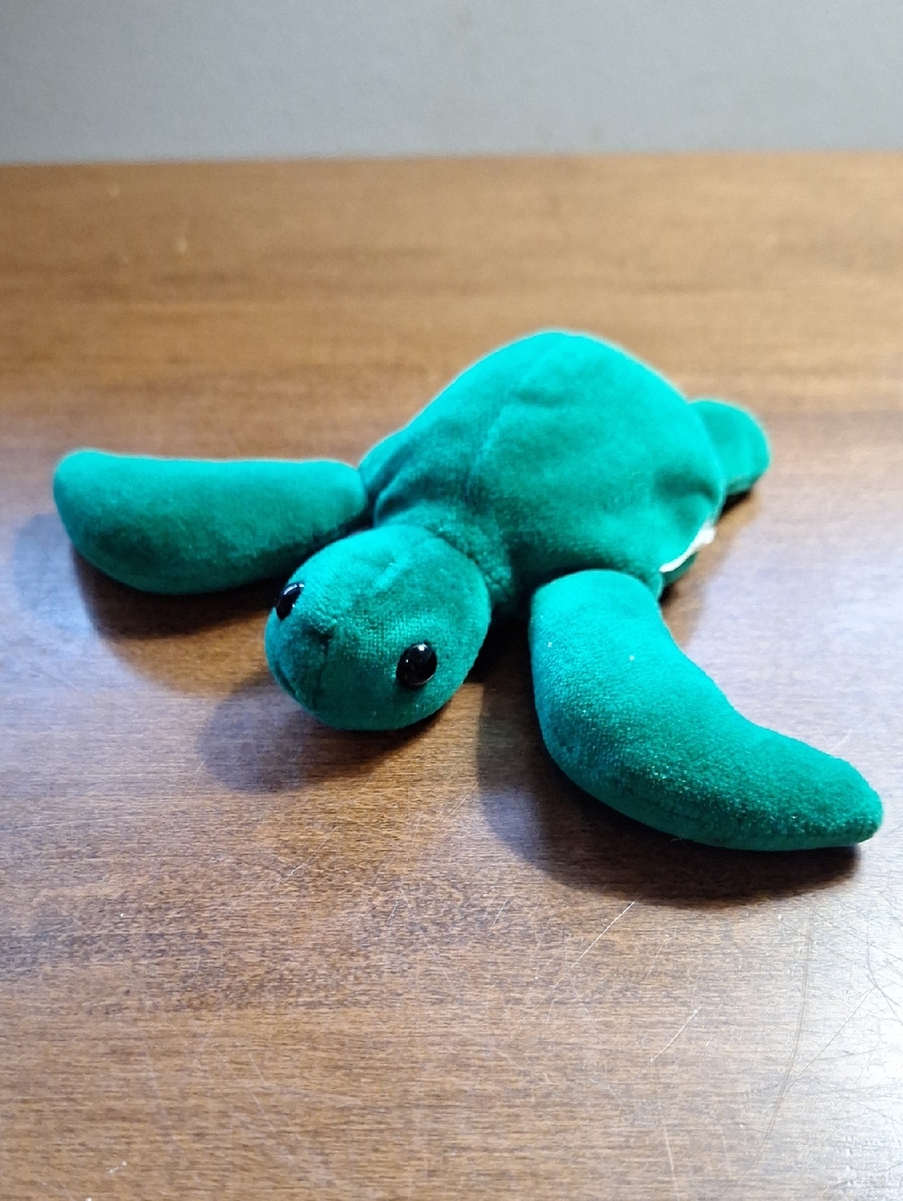 Manhatten Toy Plush Sea Turtle Mini Plush Beans Toy - Green